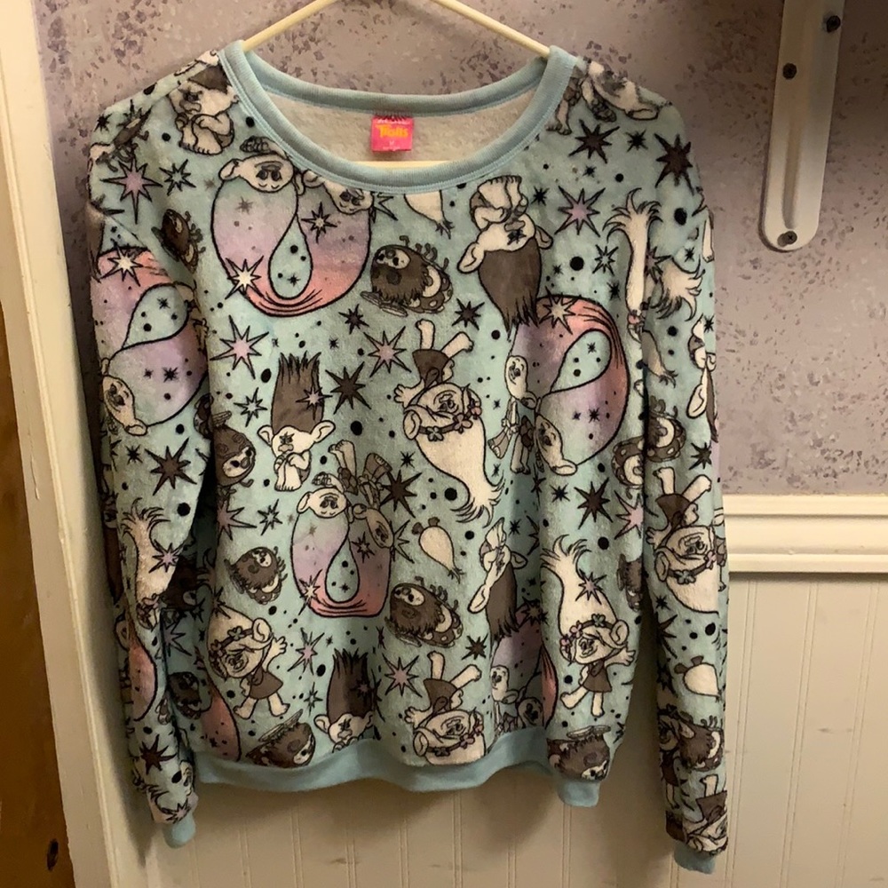 Official Dreamworks Brand “Trolls” Fleece sweater
